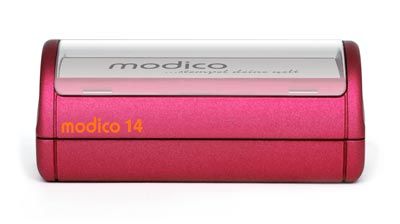 Modico 14 Stempel rot