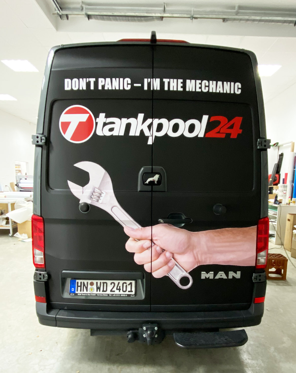 Domesle Heilbronn MAN Transporter