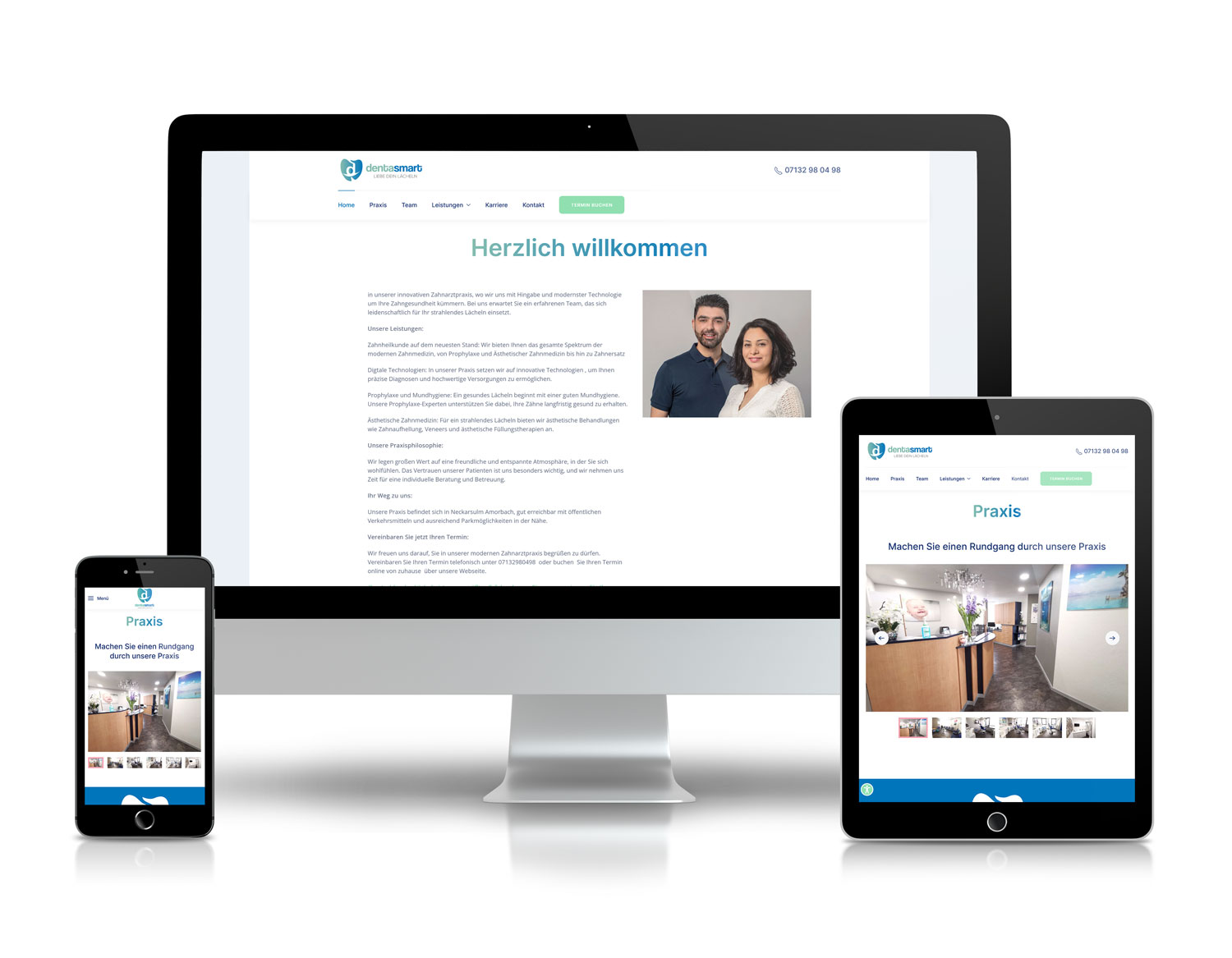 Homepage Denta Smart