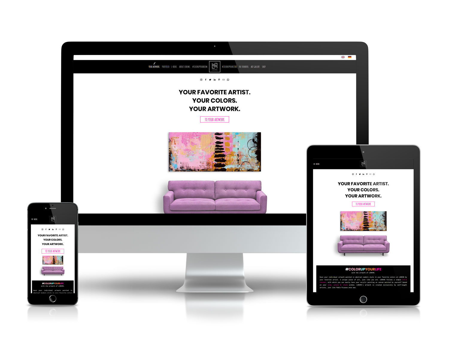 Homepage Loremo