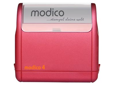 Modico 4 Stempel rot