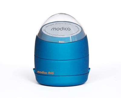 Modico R45 Stempel metallicblau