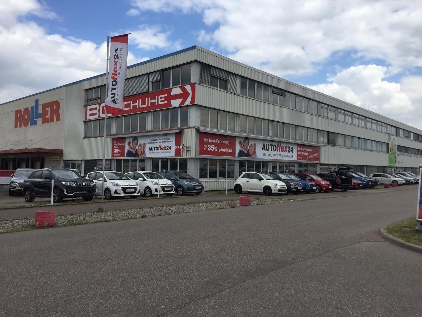 Aussenwerbung Autoflex24 Waghäusel