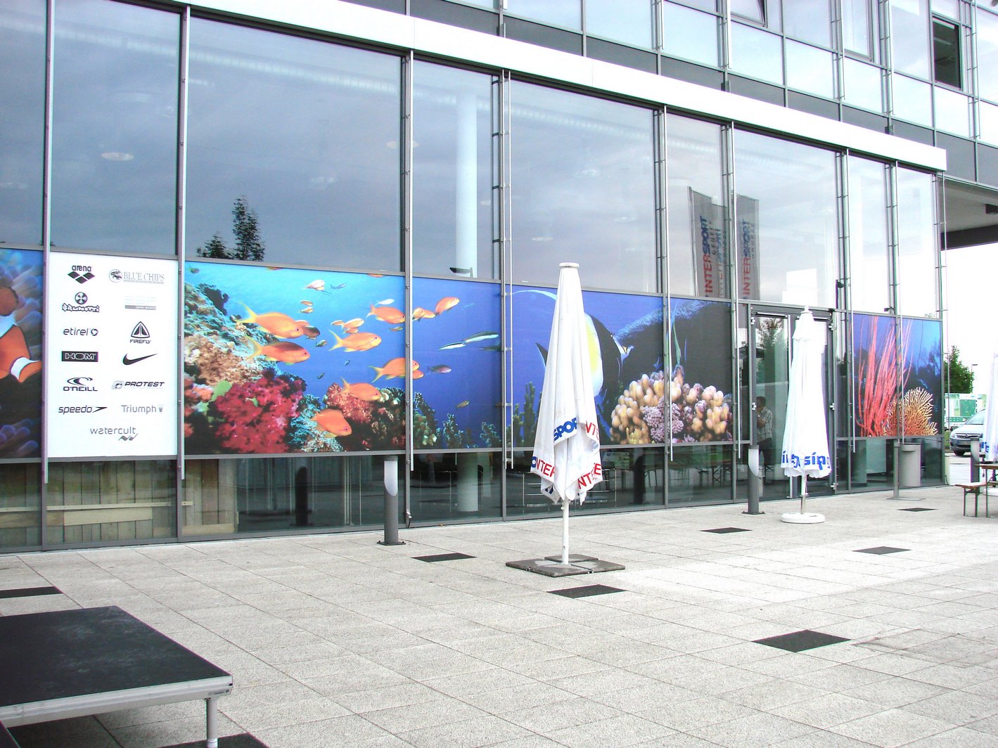 Aussenfolierung Intersport 