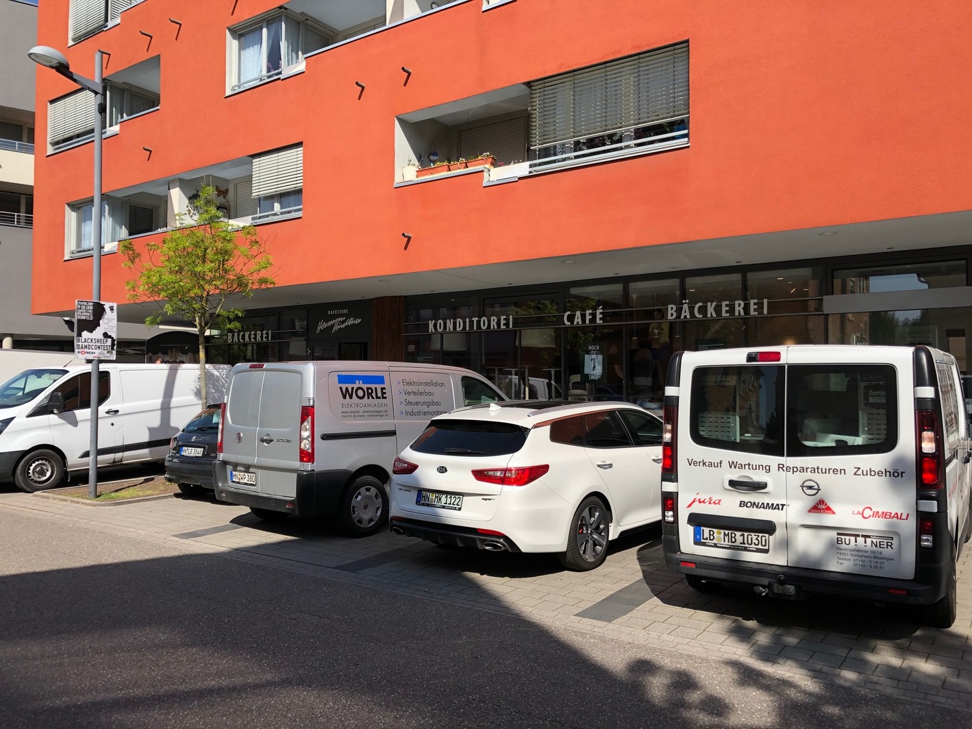 Aussenwerbung Bäckerei Härdtner 2