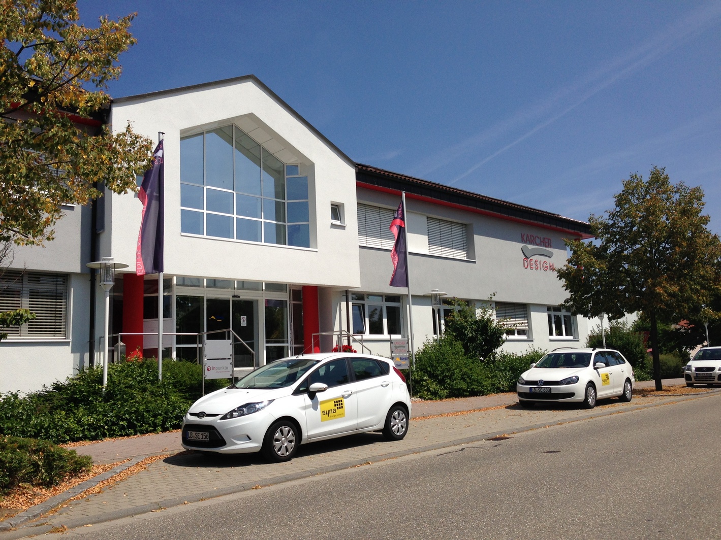 Aussenwerbung Karcher Design Bad Rappenau