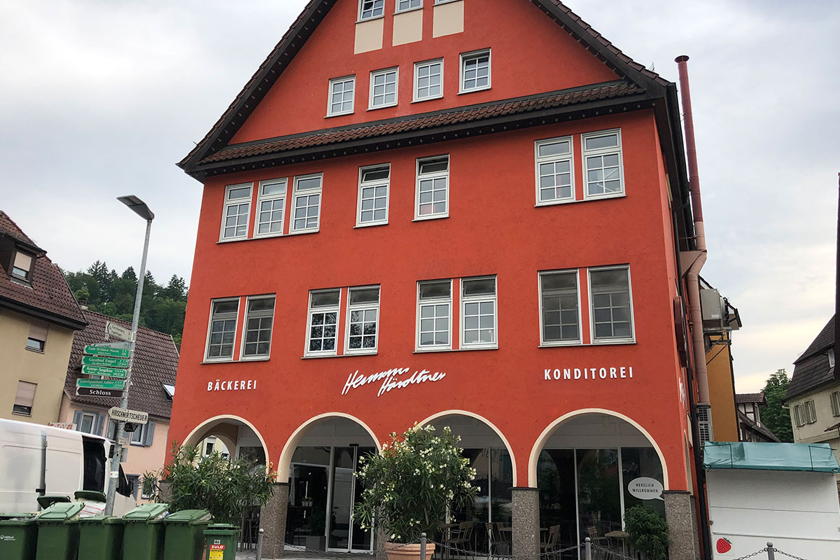 Aussenwerbung Bäckerei Härdtner Künzelsau