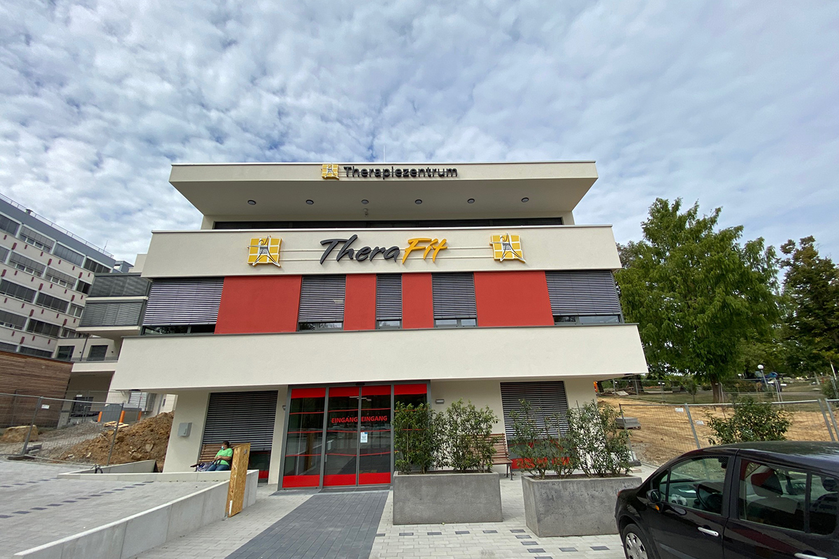Aussenwerbung Therafit Bad Rappenau