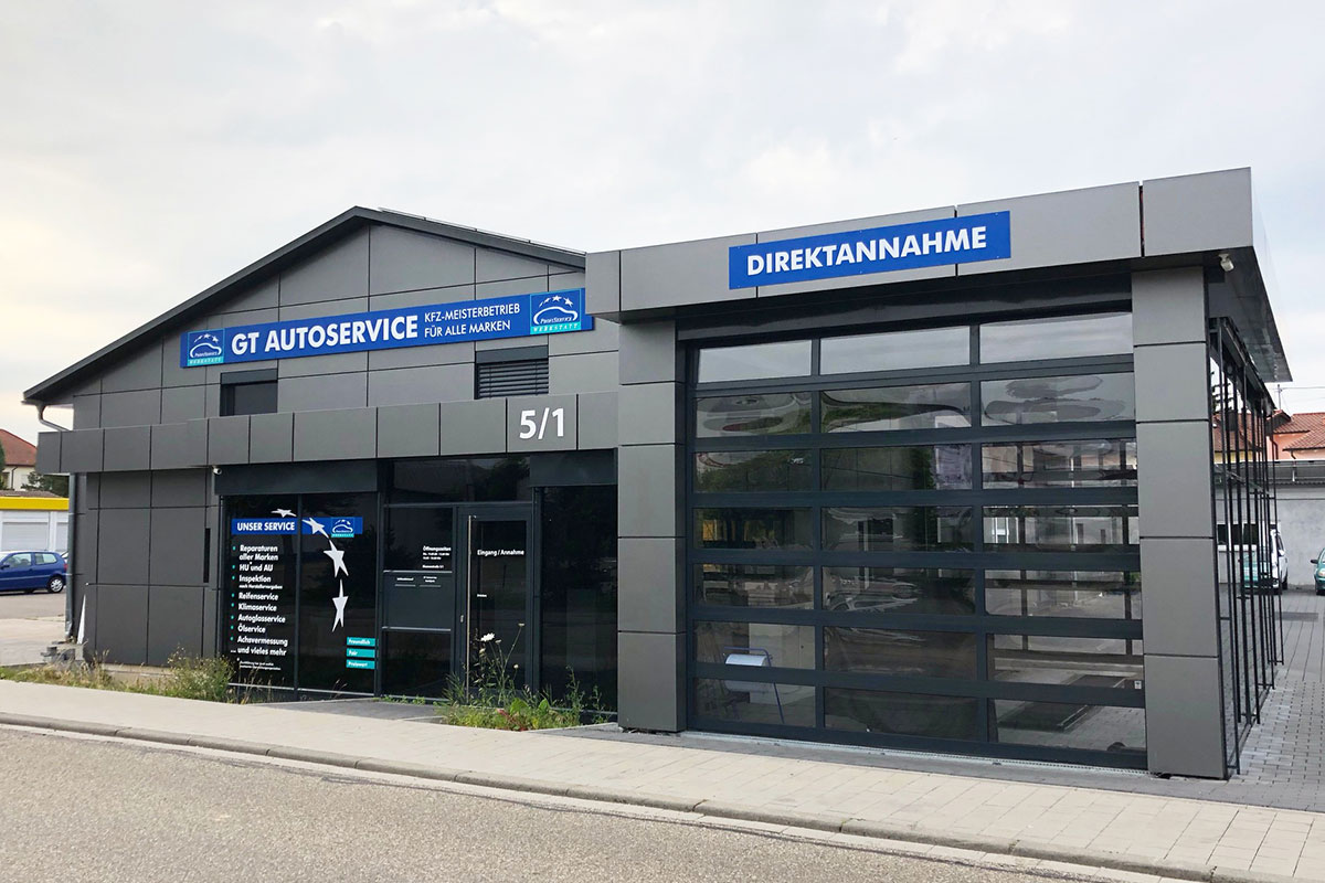 Aussenwerbung GT Autoservice