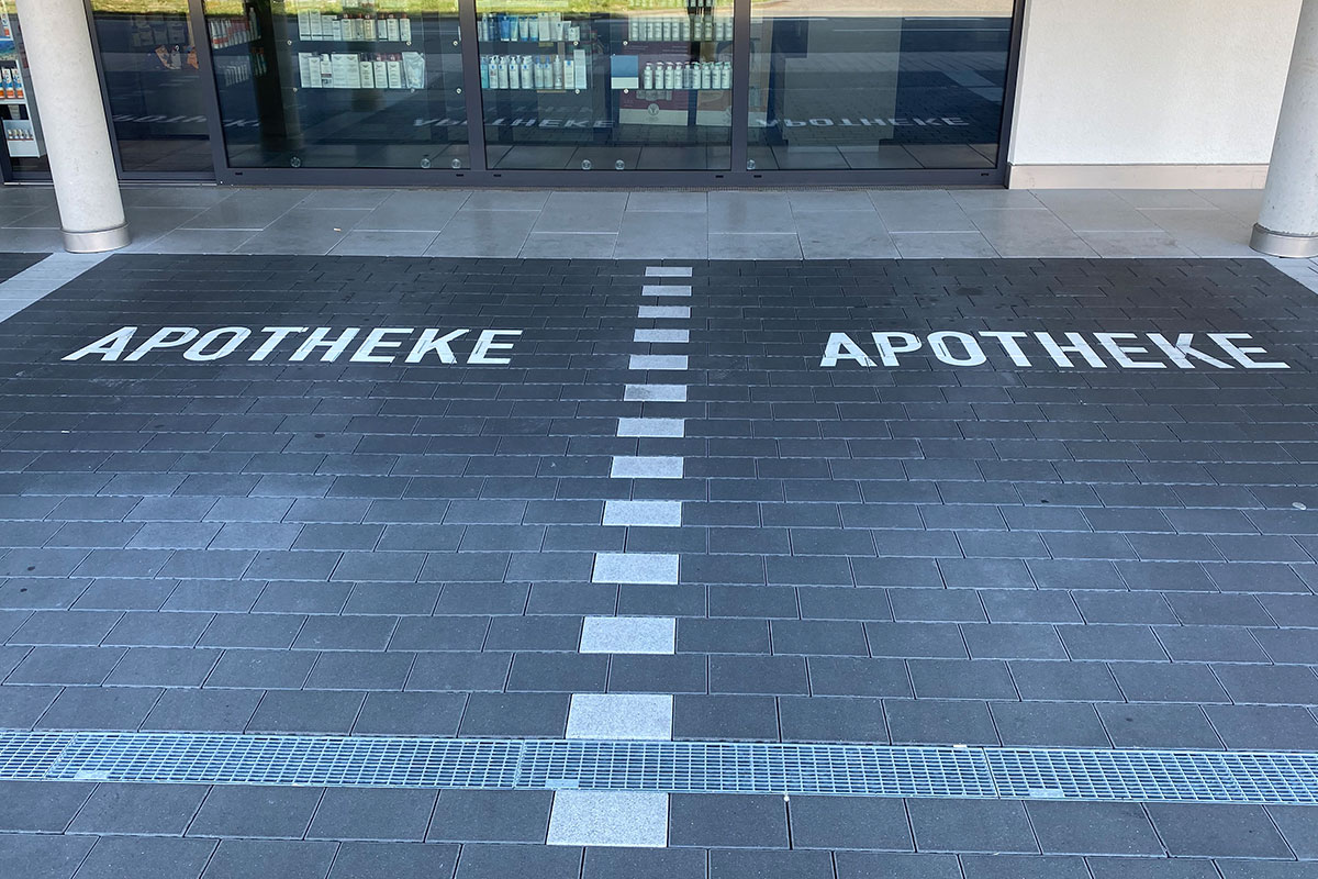 Parkplatzbemalung 