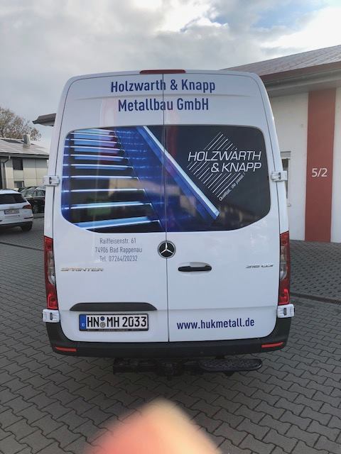 Fahrzeugbeschriftung Holzwarth Metallbau 2