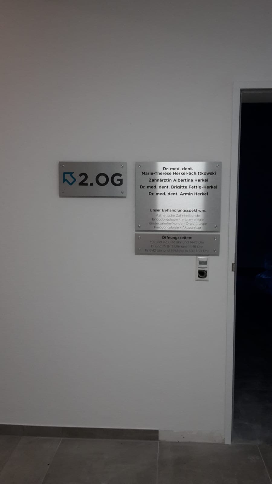 Leitsystem Ärztehaus Bad Rappenau