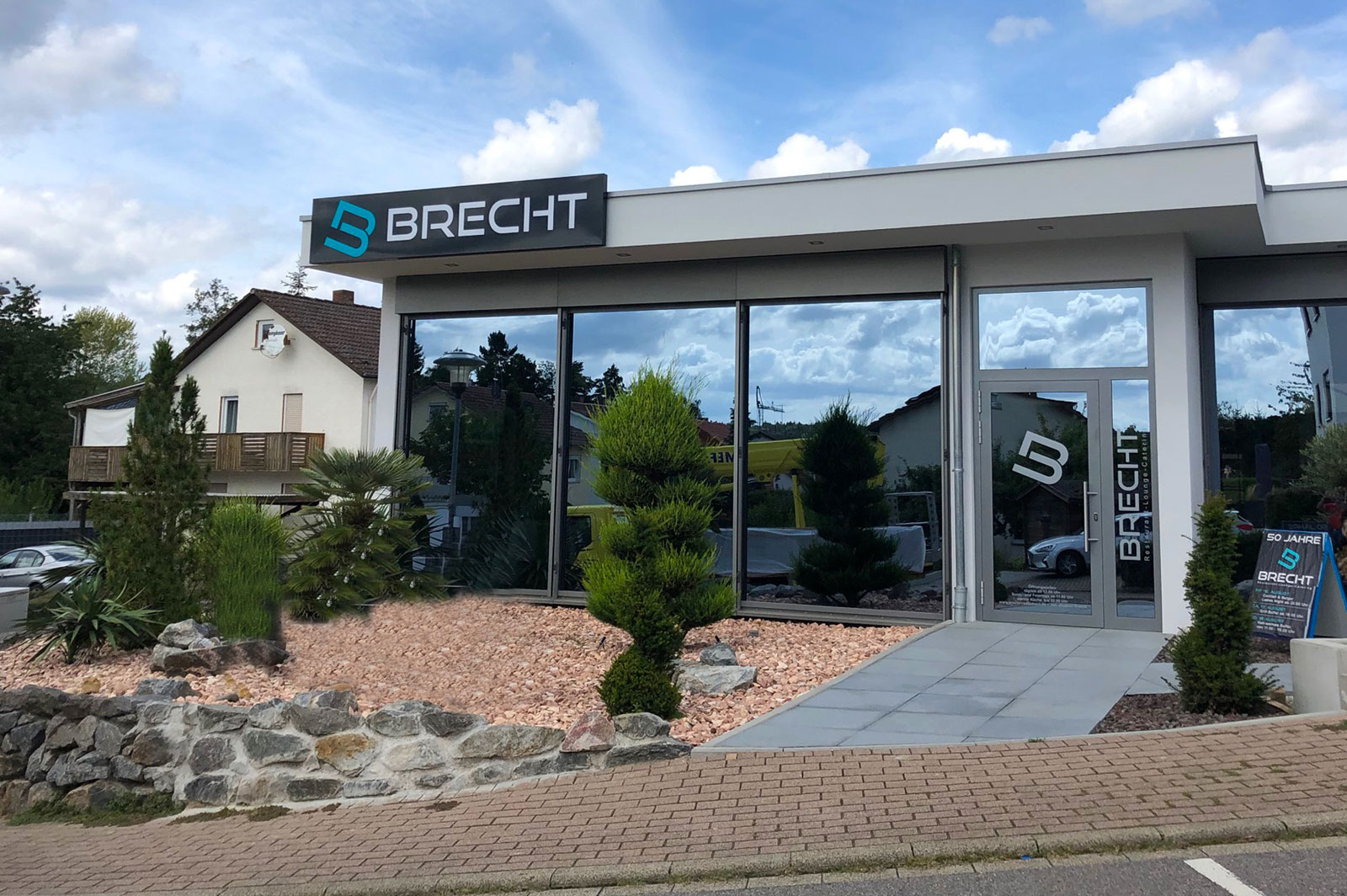 Lichtwerbung Brecht Restaurant Aglasterhausen