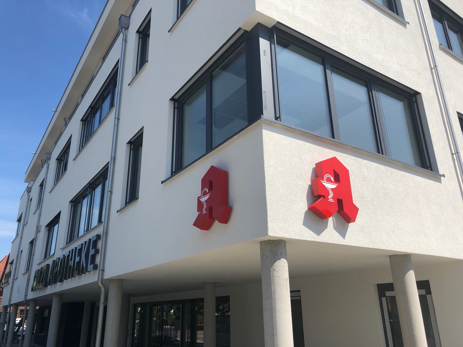 Lichtwerbung Salzl Apotheke Bad Rappenau