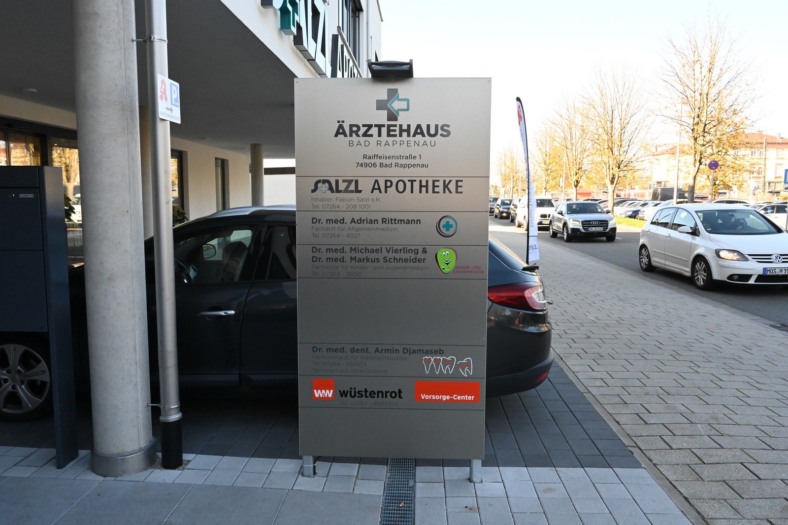 Leitsystem Ärztehaus Bad Rappenau