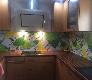 Folierung KÃ¼chenrÃ¼ckwand