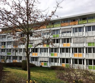 Folierung Aussenfassade Klinik