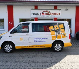 Fahrzeugbeschriftung Kur Bad Rappenau
