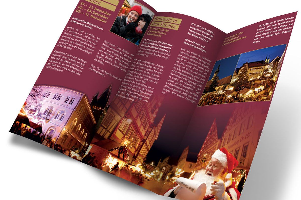 Folder Weihnachtsmarkt Bad Wimpfen
