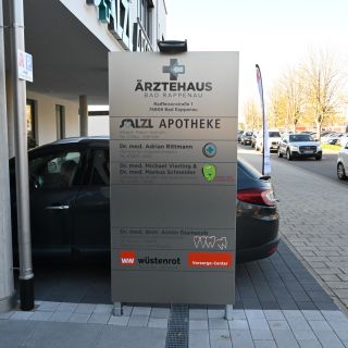 Leitsystem Ärztehaus Bad Rappenau