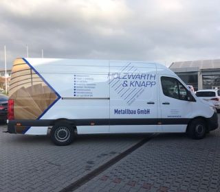 Fahrzeugbeschriftung Holzwarth Metallbau