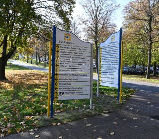 Leitsystemschilder Stadt Bad Rappenau