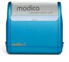 Modico 5 Stempel metallicblau