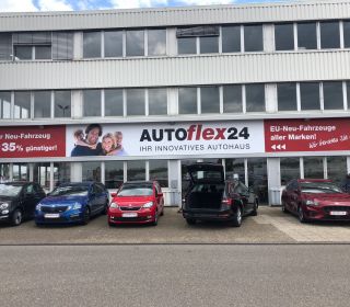 Aussenwerbung Autoflex24 Waghäusel 2