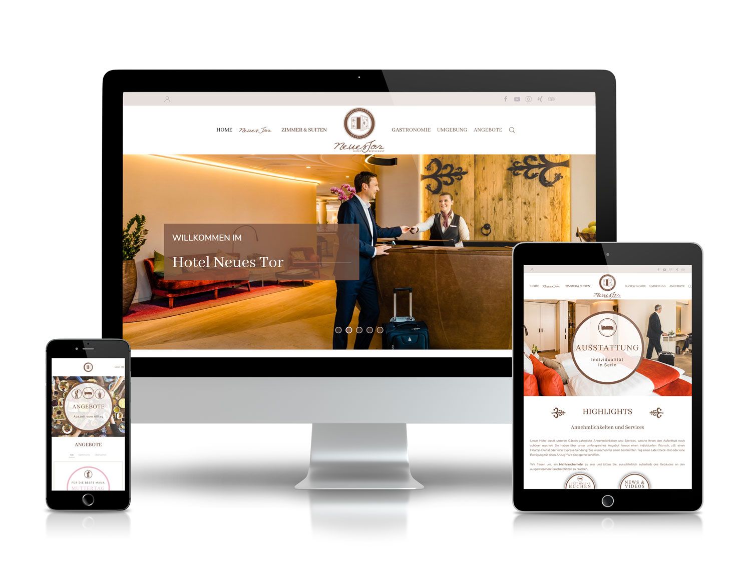 Homepage Hotel Neues Tor