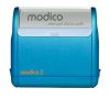 Modico 3 Stempel metallicblau