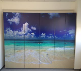 Folierung Schrank