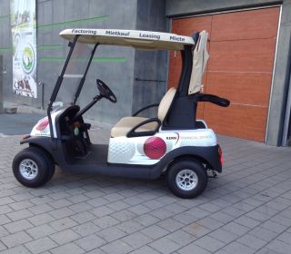 Fahrzeugbeschriftung Golfcar Golfclub Bad Rappenau