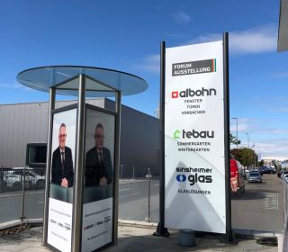 Werbesteelen AlBohn Sinsheim