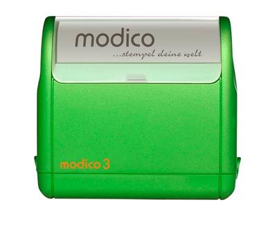 Modico 3 Stempel grün