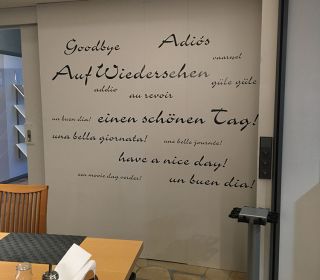 Folierung Textmotive